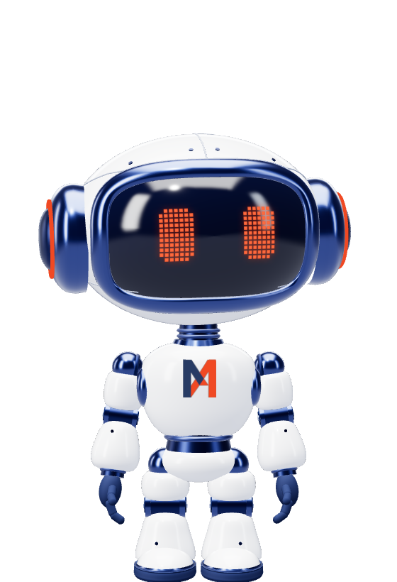 Miles, the Miller Advisors robot guide